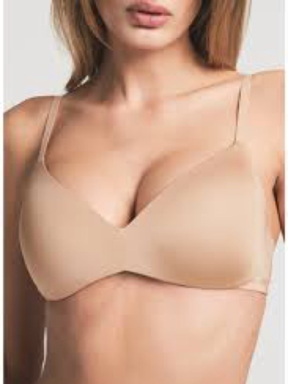 Skims Wireless Form T Shirt Bra Color Clay Size 38C
